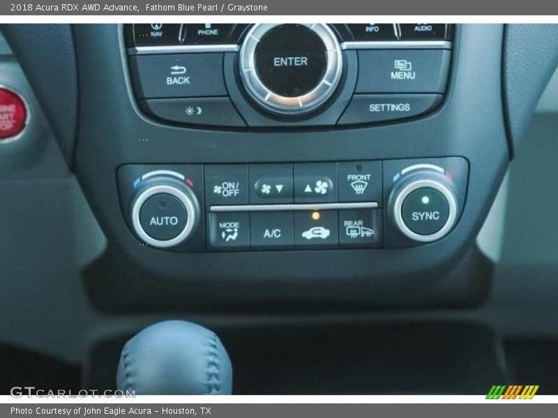 Controls of 2018 RDX AWD Advance