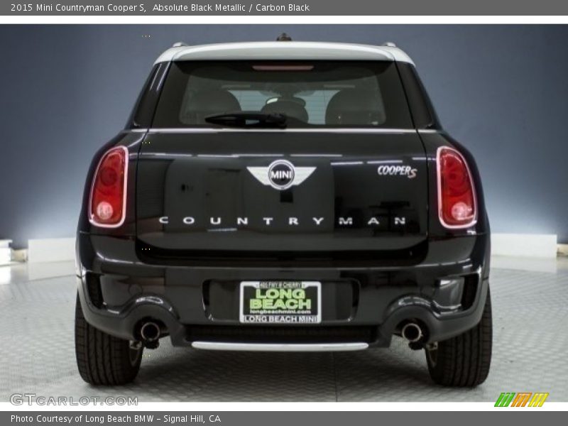 Absolute Black Metallic / Carbon Black 2015 Mini Countryman Cooper S