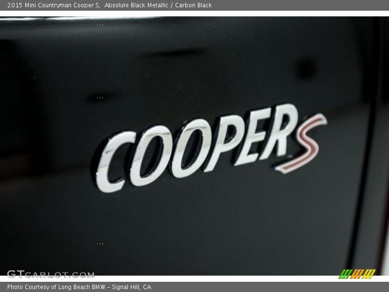 Absolute Black Metallic / Carbon Black 2015 Mini Countryman Cooper S