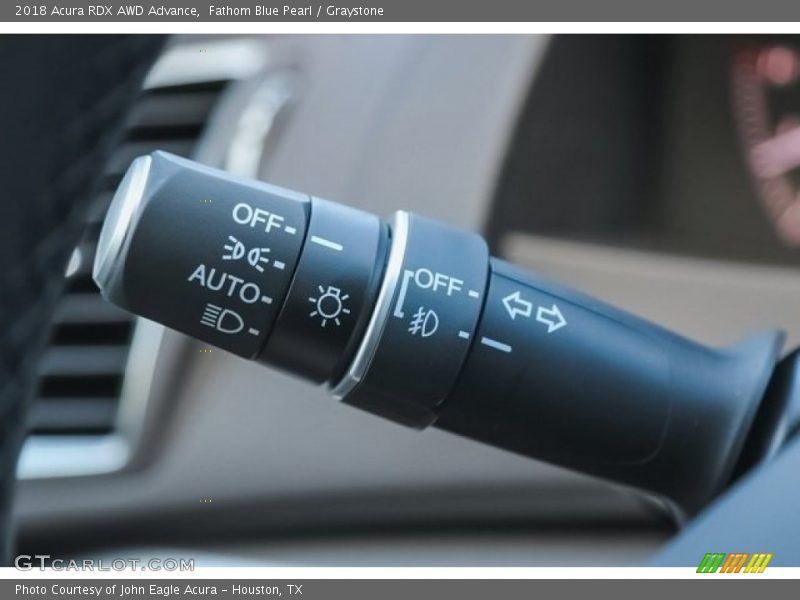Controls of 2018 RDX AWD Advance