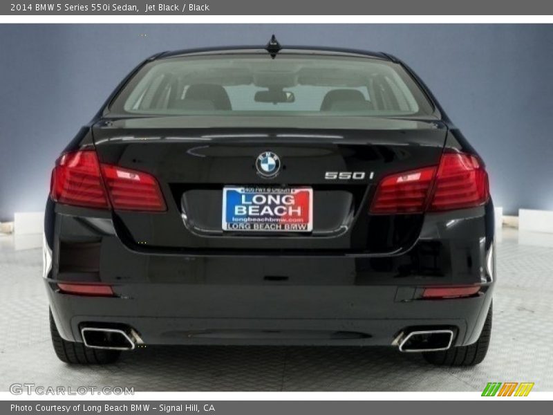 Jet Black / Black 2014 BMW 5 Series 550i Sedan