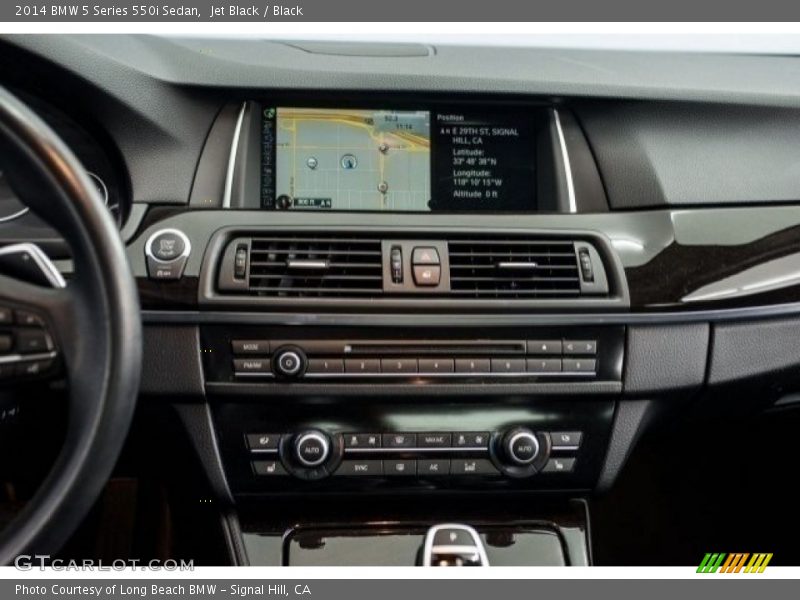 Jet Black / Black 2014 BMW 5 Series 550i Sedan