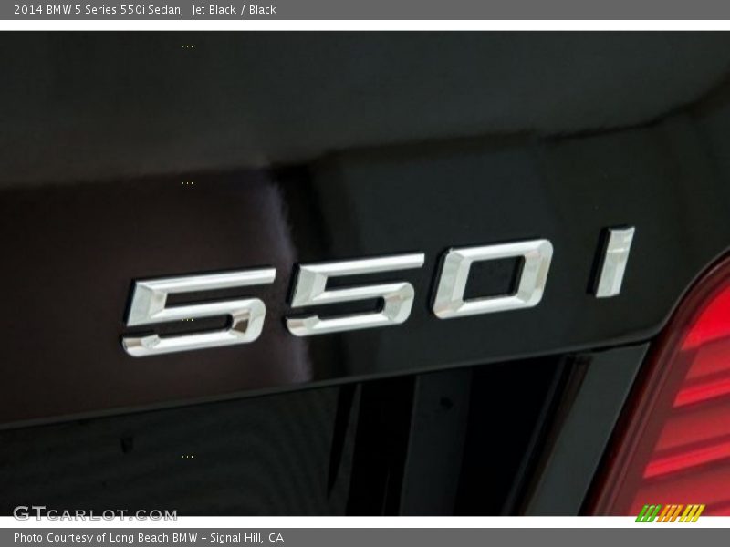 Jet Black / Black 2014 BMW 5 Series 550i Sedan