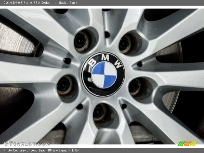 Jet Black / Black 2014 BMW 5 Series 550i Sedan