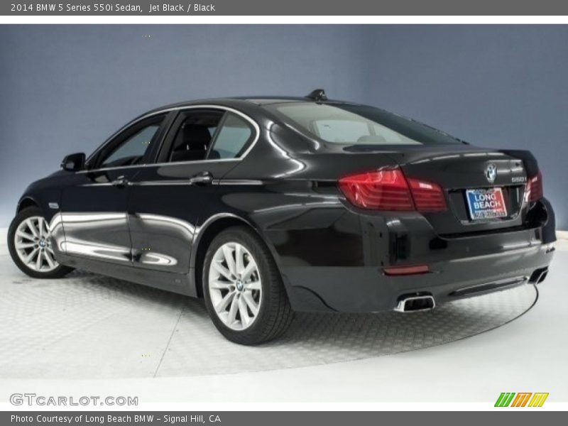 Jet Black / Black 2014 BMW 5 Series 550i Sedan