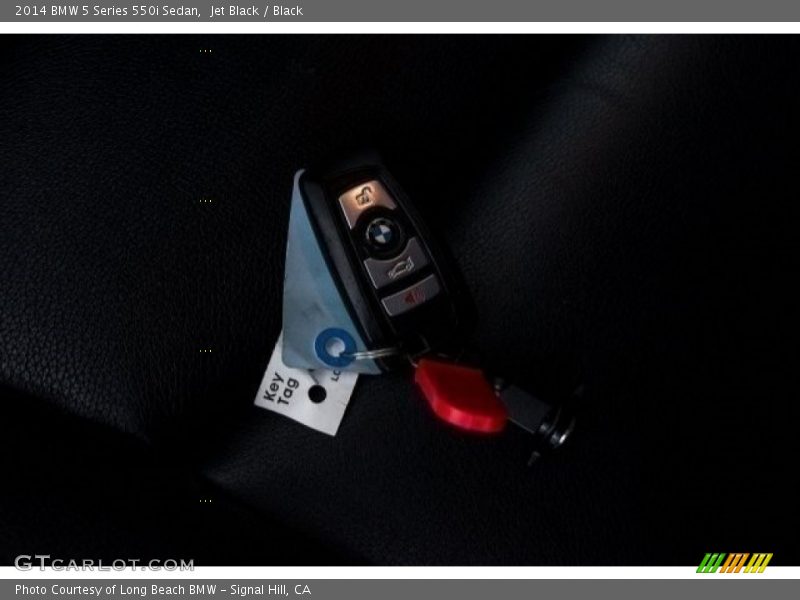 Jet Black / Black 2014 BMW 5 Series 550i Sedan