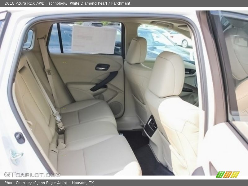 White Diamond Pearl / Parchment 2018 Acura RDX AWD Technology