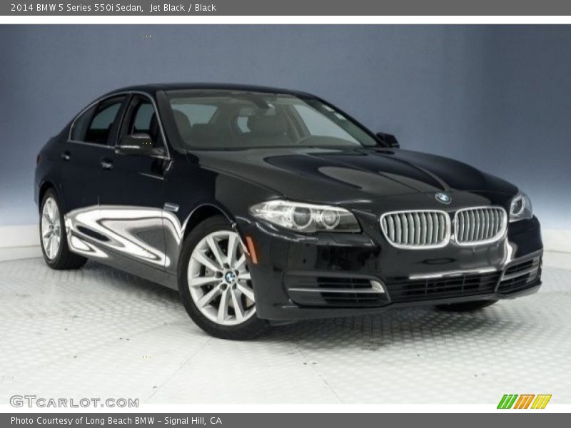 Jet Black / Black 2014 BMW 5 Series 550i Sedan
