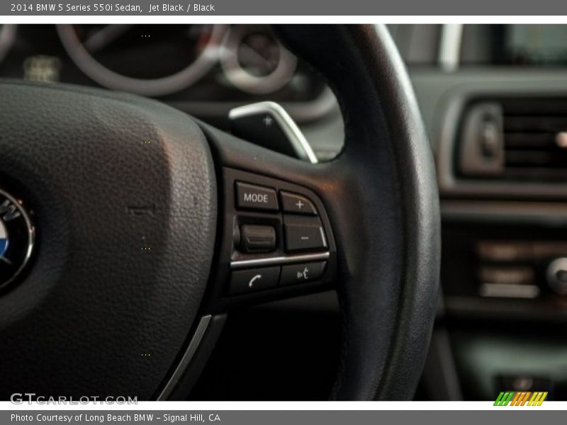 Jet Black / Black 2014 BMW 5 Series 550i Sedan