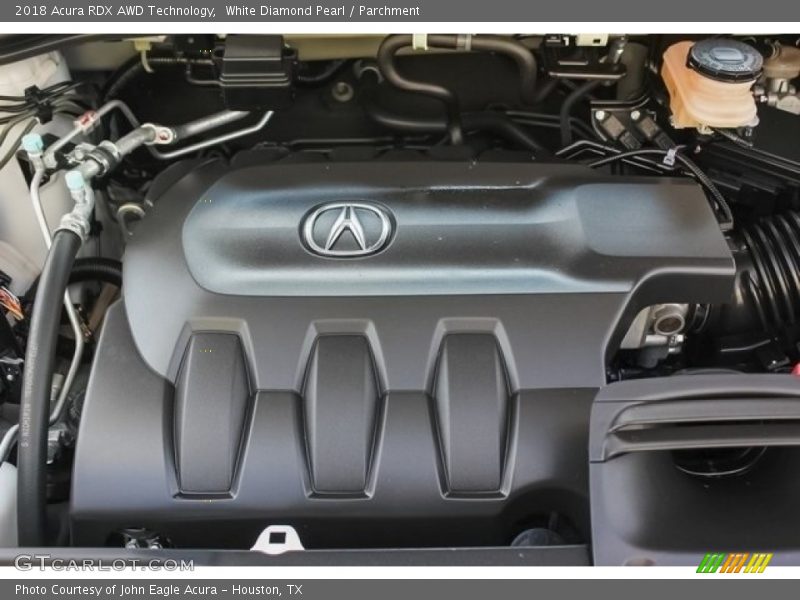 White Diamond Pearl / Parchment 2018 Acura RDX AWD Technology
