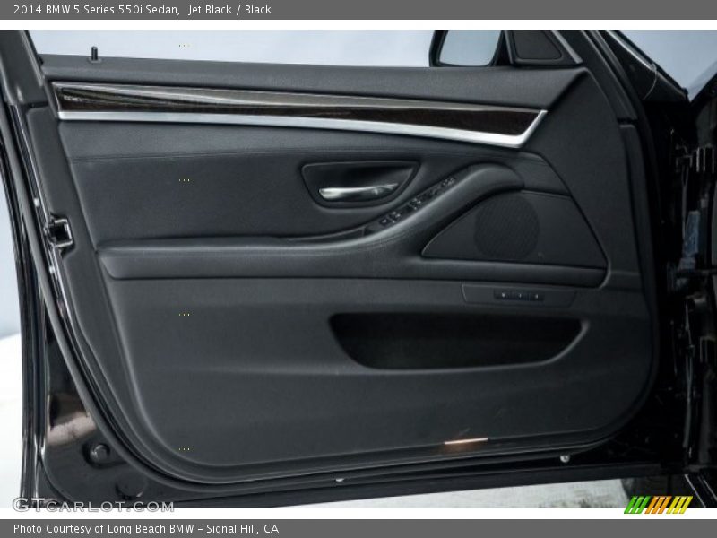 Jet Black / Black 2014 BMW 5 Series 550i Sedan