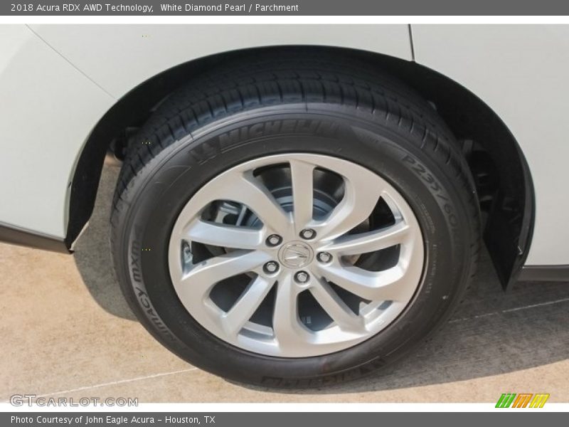 White Diamond Pearl / Parchment 2018 Acura RDX AWD Technology