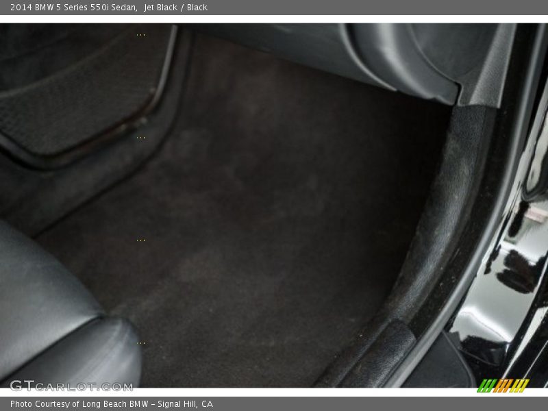 Jet Black / Black 2014 BMW 5 Series 550i Sedan