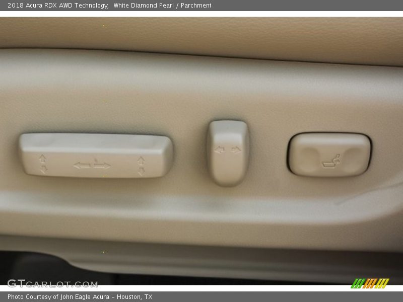White Diamond Pearl / Parchment 2018 Acura RDX AWD Technology