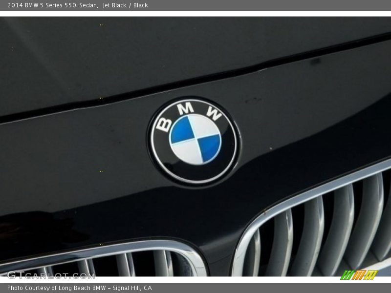 Jet Black / Black 2014 BMW 5 Series 550i Sedan