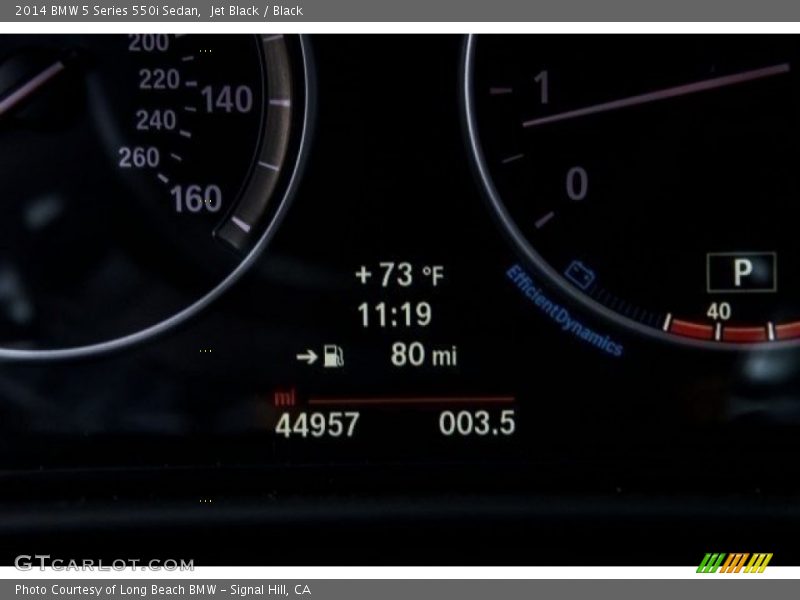 Jet Black / Black 2014 BMW 5 Series 550i Sedan