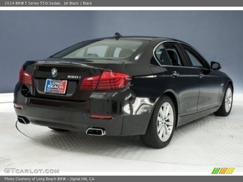 Jet Black / Black 2014 BMW 5 Series 550i Sedan