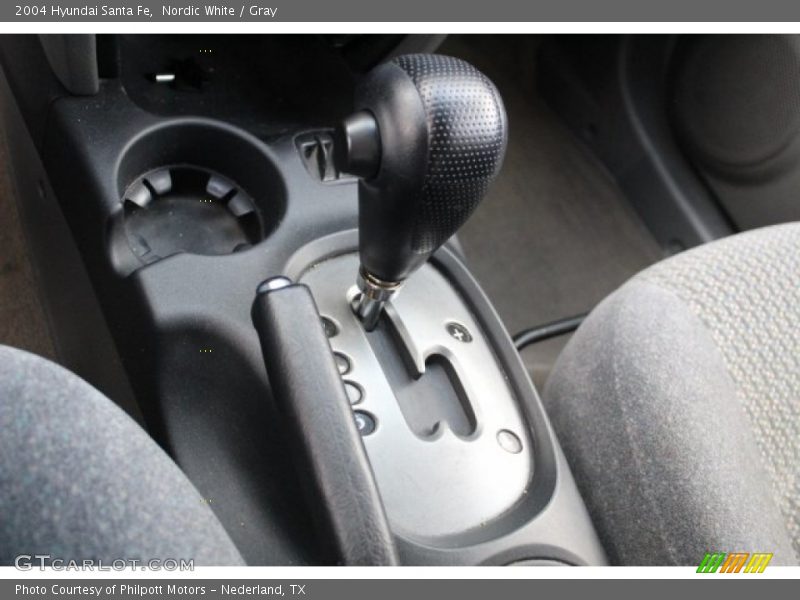 Nordic White / Gray 2004 Hyundai Santa Fe