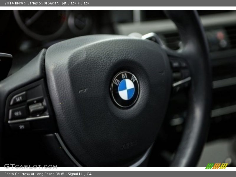 Jet Black / Black 2014 BMW 5 Series 550i Sedan