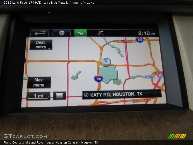 Loire Blue Metallic / Almond/Arabica 2016 Land Rover LR4 HSE