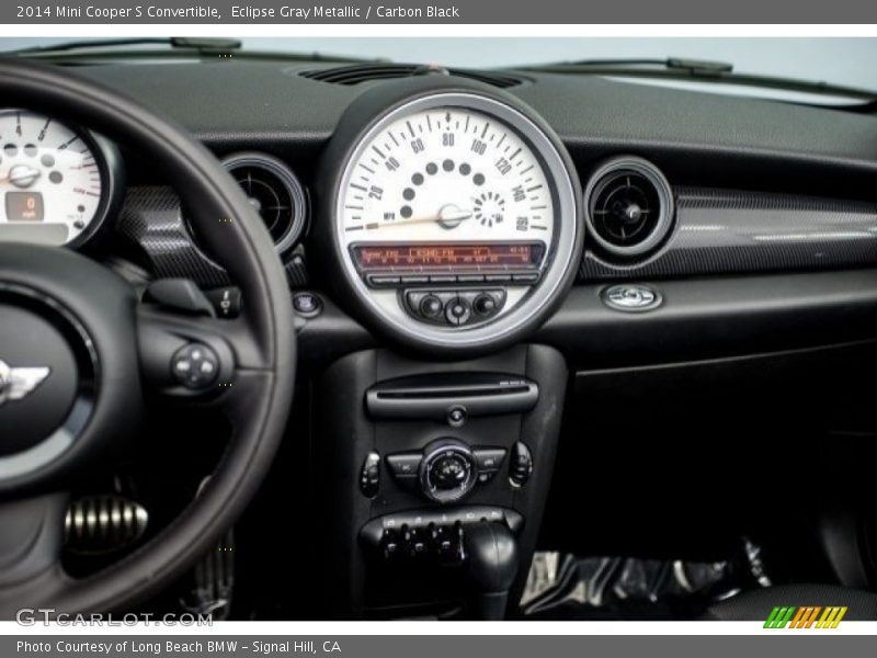 Eclipse Gray Metallic / Carbon Black 2014 Mini Cooper S Convertible