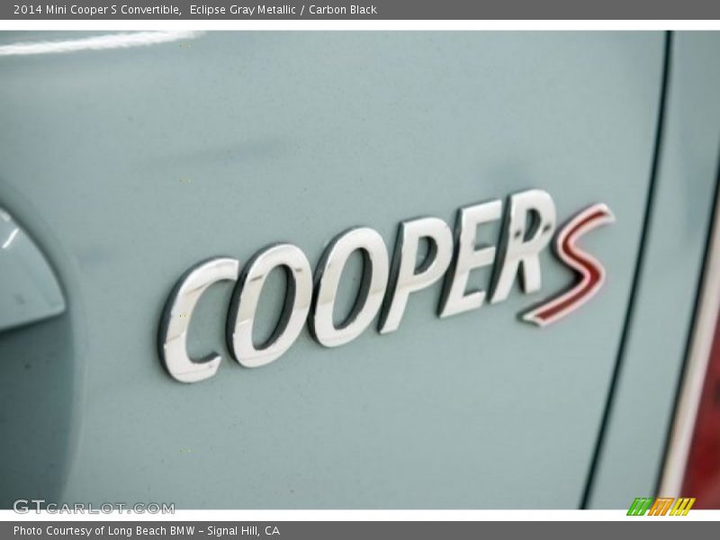Eclipse Gray Metallic / Carbon Black 2014 Mini Cooper S Convertible