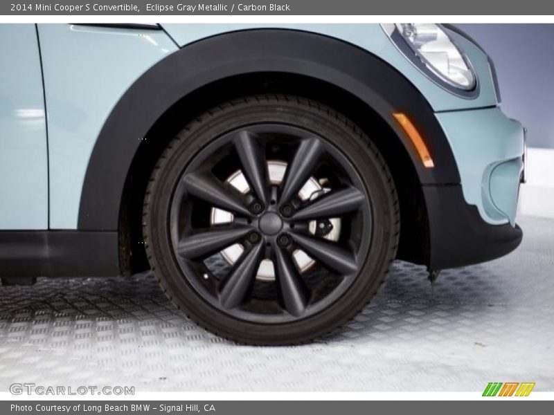 Eclipse Gray Metallic / Carbon Black 2014 Mini Cooper S Convertible