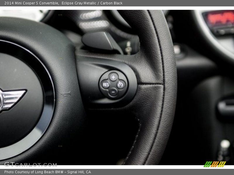 Eclipse Gray Metallic / Carbon Black 2014 Mini Cooper S Convertible
