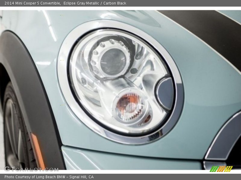 Eclipse Gray Metallic / Carbon Black 2014 Mini Cooper S Convertible