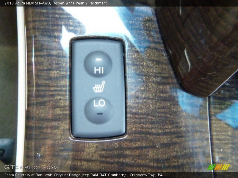 Aspen White Pearl / Parchment 2013 Acura MDX SH-AWD
