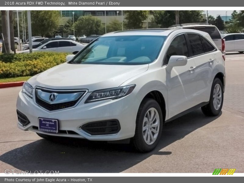White Diamond Pearl / Ebony 2018 Acura RDX FWD Technology