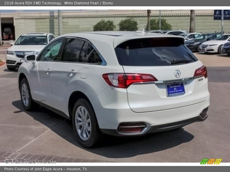 White Diamond Pearl / Ebony 2018 Acura RDX FWD Technology