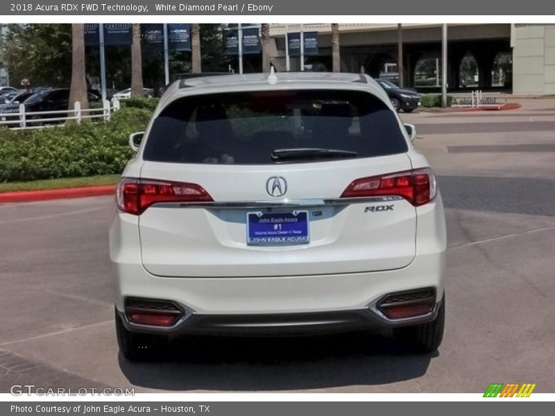 White Diamond Pearl / Ebony 2018 Acura RDX FWD Technology