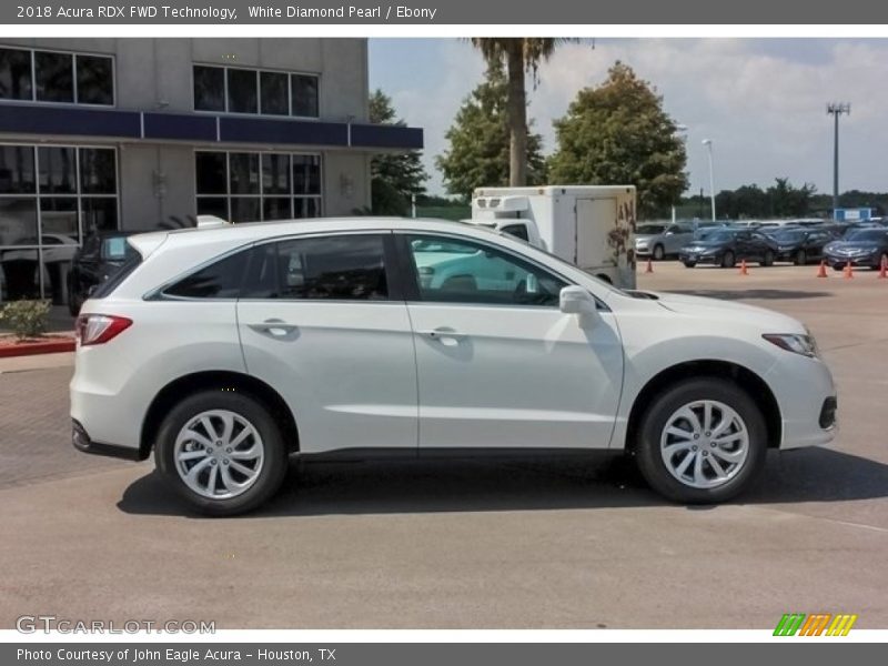 White Diamond Pearl / Ebony 2018 Acura RDX FWD Technology