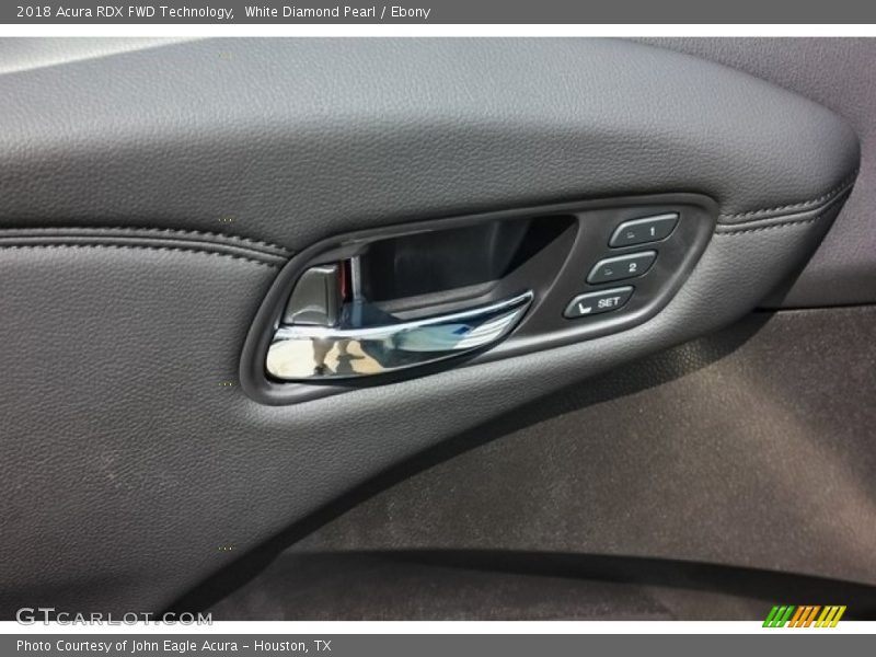 White Diamond Pearl / Ebony 2018 Acura RDX FWD Technology