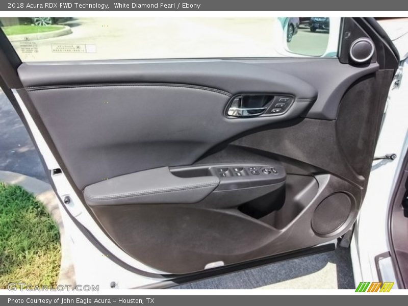 White Diamond Pearl / Ebony 2018 Acura RDX FWD Technology