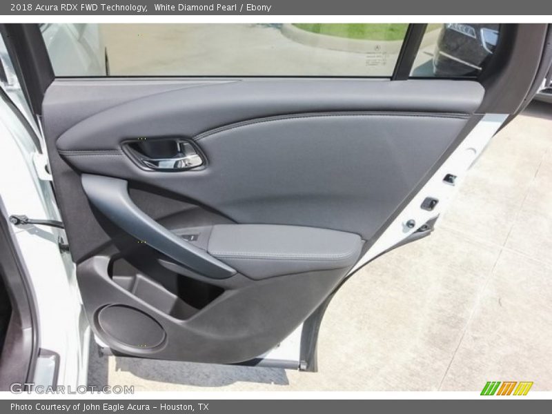 White Diamond Pearl / Ebony 2018 Acura RDX FWD Technology
