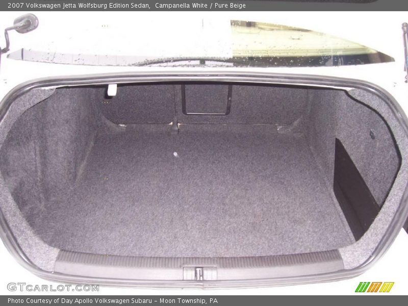 Campanella White / Pure Beige 2007 Volkswagen Jetta Wolfsburg Edition Sedan