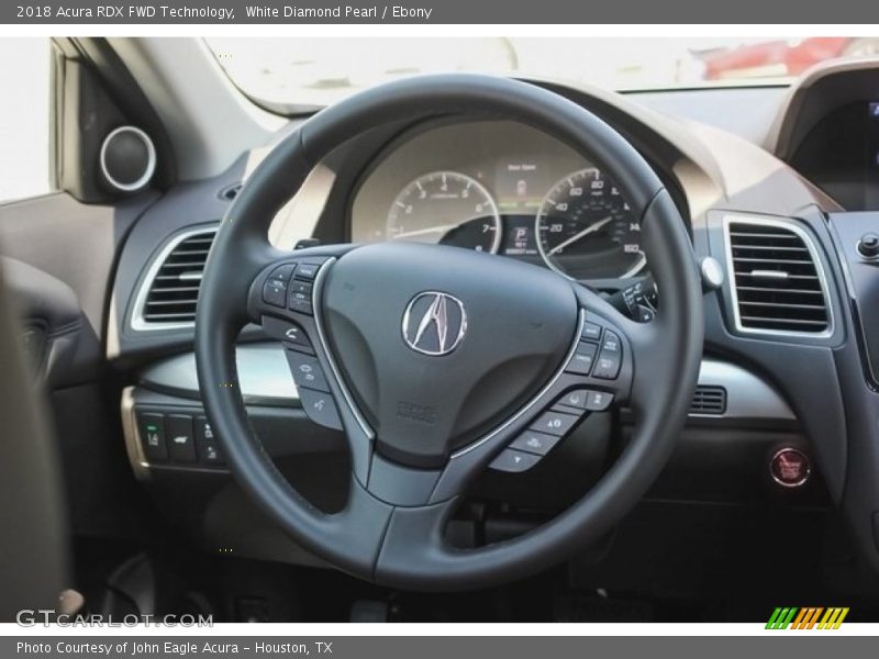 White Diamond Pearl / Ebony 2018 Acura RDX FWD Technology