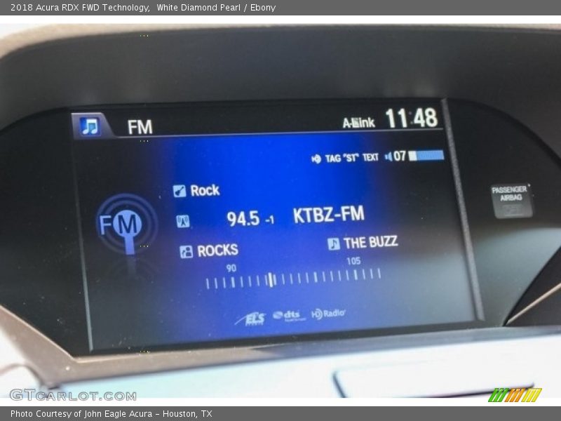 White Diamond Pearl / Ebony 2018 Acura RDX FWD Technology