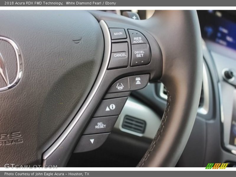 White Diamond Pearl / Ebony 2018 Acura RDX FWD Technology