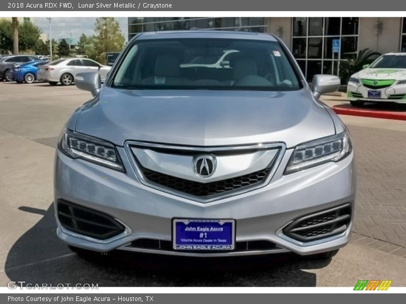 Lunar Silver Metallic / Graystone 2018 Acura RDX FWD