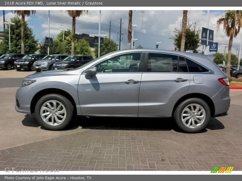 Lunar Silver Metallic / Graystone 2018 Acura RDX FWD