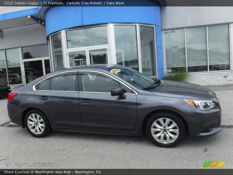 Carbide Gray Metallic / Slate Black 2015 Subaru Legacy 2.5i Premium