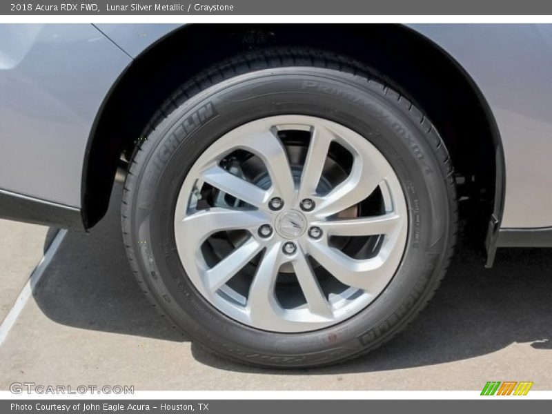 Lunar Silver Metallic / Graystone 2018 Acura RDX FWD