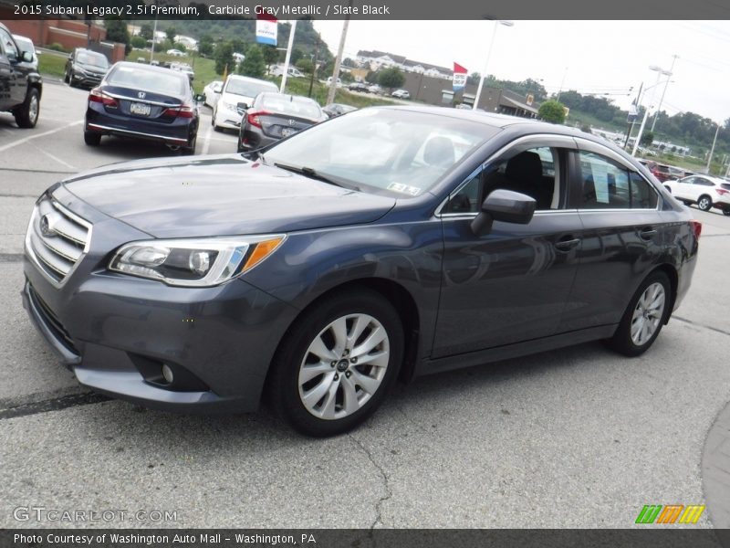 Carbide Gray Metallic / Slate Black 2015 Subaru Legacy 2.5i Premium