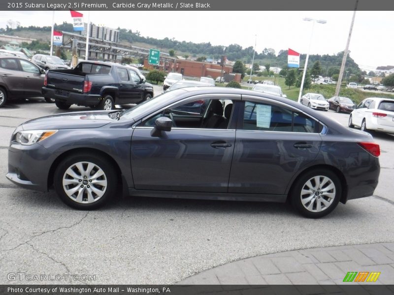 Carbide Gray Metallic / Slate Black 2015 Subaru Legacy 2.5i Premium