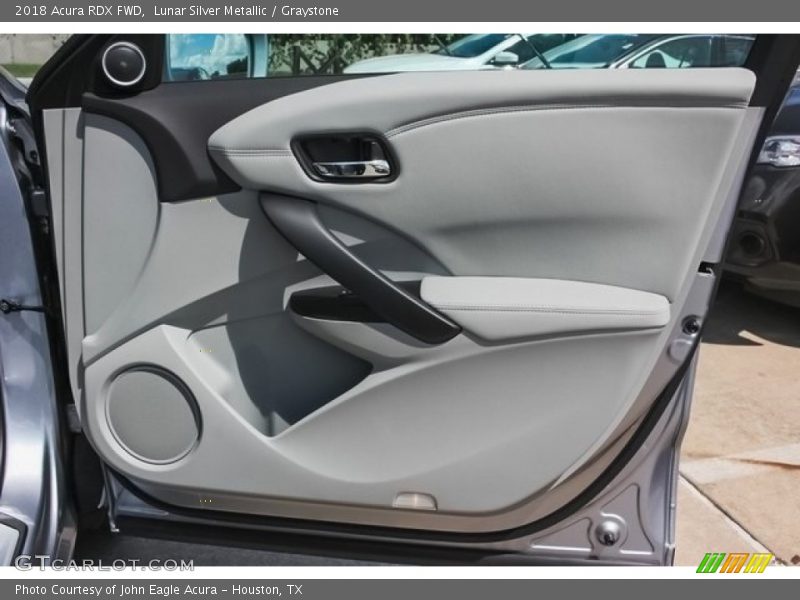 Lunar Silver Metallic / Graystone 2018 Acura RDX FWD