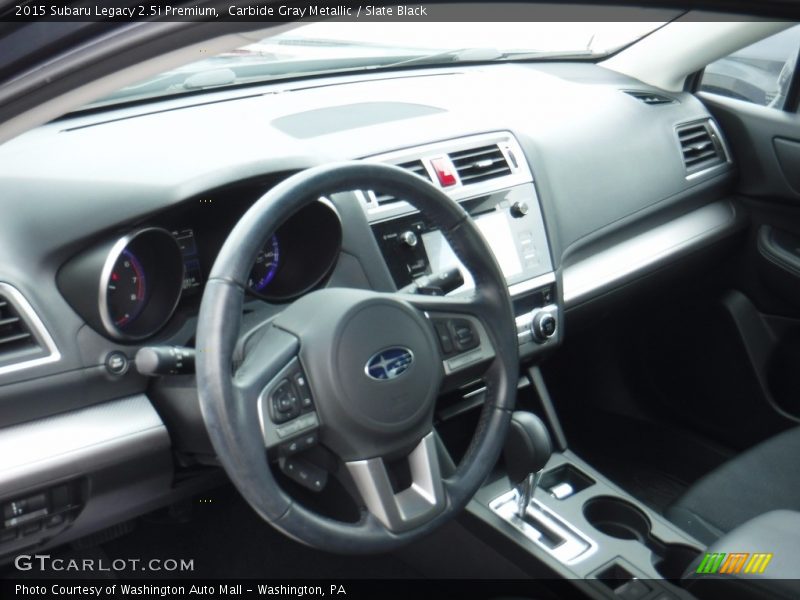 Carbide Gray Metallic / Slate Black 2015 Subaru Legacy 2.5i Premium