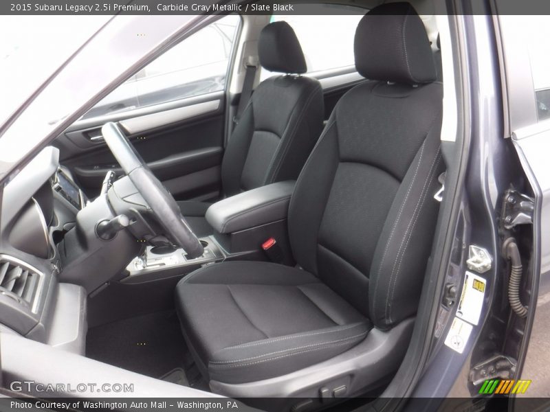 Carbide Gray Metallic / Slate Black 2015 Subaru Legacy 2.5i Premium